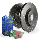 EBC Stage 10 Kits GreenStuff Brake Pads and GD Rotors S10KF1076