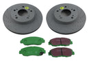 EBC Stage 10 Kits GreenStuff Brake Pads and GD Rotors S10KF1536
