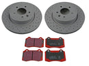 EBC Stage 12 Kits Redstuff Brake Pads and RK Rotors S12KR1419