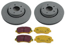EBC Stage 13 Kits Yellowstuff Brake Pads and RK Rotors S13KF1980