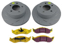 EBC Stage 9 Kits With Yellowstuff Brake Pads and USR Rotors S9KF1586