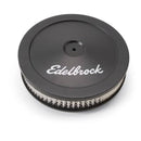 Edelbrock 1203 Pro-Flo Black 10" Round Air Cleaner with 2" Paper Element