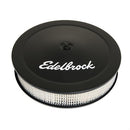 Edelbrock 1223 Pro-Flo Black Finish 3" Round Air Filter Element With 14" Diameter