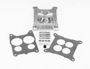 Edelbrock 2696 Carburetor Adapter For 4150 Square-Bore To Stock Quadrajet & Thermo-Quad Spread-Bore Manifold