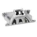Edelbrock 2828 Intake Manifold Glidden Victor Single Plane Aluminum Natural