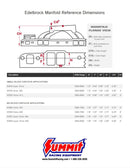 Edelbrock 2893 Intake Manifold Super Victor Single Plane Aluminum Natural