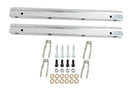 Edelbrock 3620 Fuel Injection Fuel Rail, -6 An Clear For Ford Small-Block Windsor