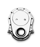 Edelbrock 4241 Timing Cover 1-Piece Aluminum Polished Gaskets Bolts Timing