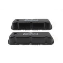 Edelbrock 4603 Signature Series Valve Cover Ford 289-351W Chrome w/Black Finish