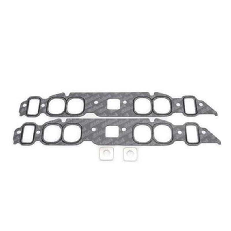 Edelbrock 7203 Intake Manifold Gaskets, Big Block Chevy 2.05" x 1.82" Oval Port