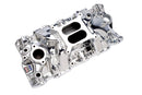Edelbrock 7501-CP Intake Manifold Performer RPM Air Gap Dual Plane Aluminum