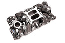 Edelbrock 7561-BP Performer RPM Air-Gap Intake Manifold, BB Chevy - Black Plasma