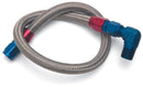 Edelbrock 8123 Fuel Hose Kit Braded Stainless Steel Hose For Chevy SB, Chrysler SB & BB