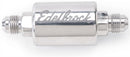 Edelbrock 8129 High-Flow Fuel Filter Polished Finish