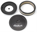 Edelbrock 1203 Pro-Flo Black 10" Round Air Cleaner with 2" Paper Element