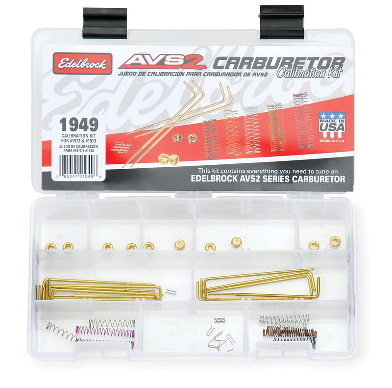Edelbrock 1949 AVS2 Series Carburetor Calibration Kit