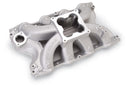 Edelbrock 2965 Intake Manifold Victor Single Plane Aluminum Natural Dominator