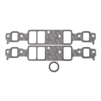 Edelbrock 7209 Intake Manifold Gaskets, Chevy - 2.10" x 1.28" Port