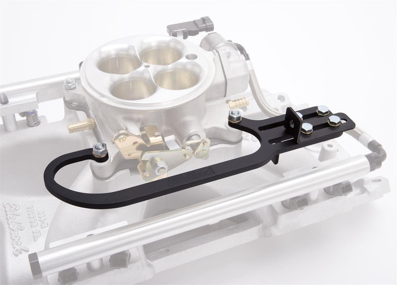 Edelbrock 8041 Throttle Cable Bracket, for 4150-Style Throttle Bodies and Carburetors