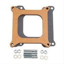 Edelbrock 8724 Carburetor Spacer - Wood - 0.500" Thick Open, Square Bore