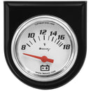 Equus E5268 5000 Series 2" White Voltmeter Kit
