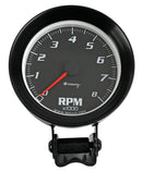 Equus E6068 6000 Series 3-3/8" Black Tachometer, 0-8,000 RPM