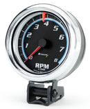 Equus E6076 6000 Series 2-1/2" Mini Chrome Tachometer