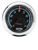 Equus E6076 6000 Series 2-1/2" Mini Chrome Tachometer