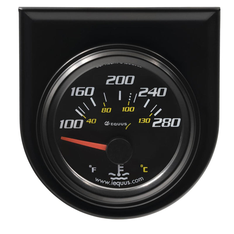 Equus E6262 6000 Series 2" Electric Water Temperature Gauge