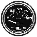 Equus E7264 7000 Series 2" Chrome Electric Oil Pressure Gauge