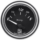 Equus E7362 7000 Series 2" Chrome Fuel Level Gauge GM