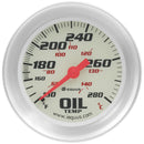 Equus E8443 2-5/8" Mechanical Oil Temperature Gauge