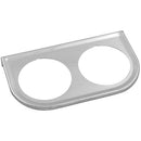 Equus E9822 2" Chrome Dual Gauge Mounting Panel