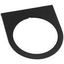 Equus E9921 2" Black Single Gauge Mounting Panel