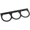 Equus E9923 2" Black Triple Gauge Mounting Panel