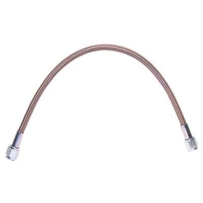 Engine Works 12015-4 Brake Line Braided Stainless Steel 15 in. -4 AN Female -4