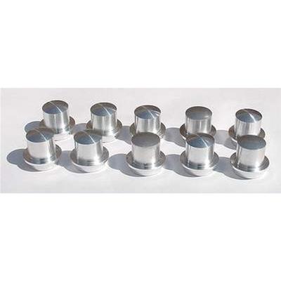 Engine Works 130010B Camshaft Thrust Buttons Solid Style Aluminum 0.712 in.