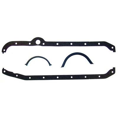 Engine Works 135350 Oil Pan Gasket Multi-Piece Cellulose Composition Chevy Small