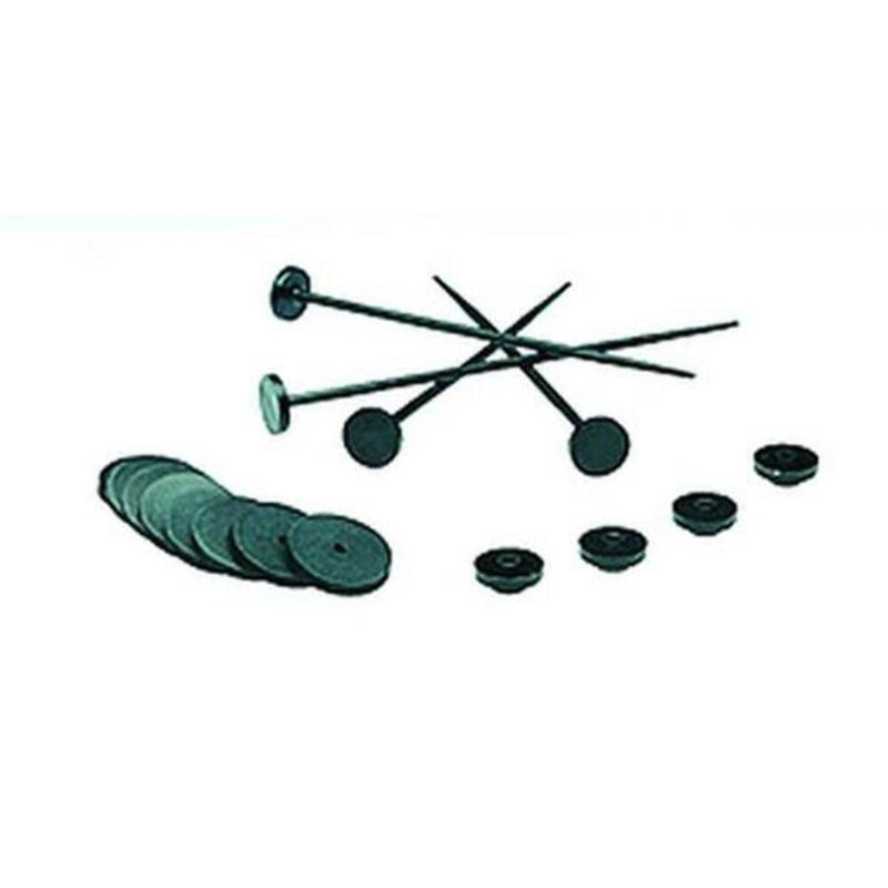 Engine Works 13701 Electric Fan Mounting Brackets and Hardware Nylon Black