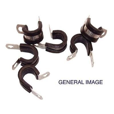 Engine Works 38014 Hose Mount Clamp Cushioned Steel Cadmium Plated .250 in. O.D.