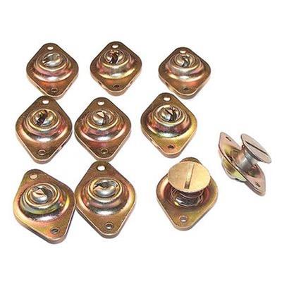 Engine Works 39062 Quick Fasteners Complete Fastener Large Head Steel Silver
