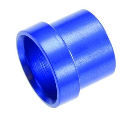Engine Works 401800 Tube Sleeves, Aluminum, Blue Anodized, -8 AN,