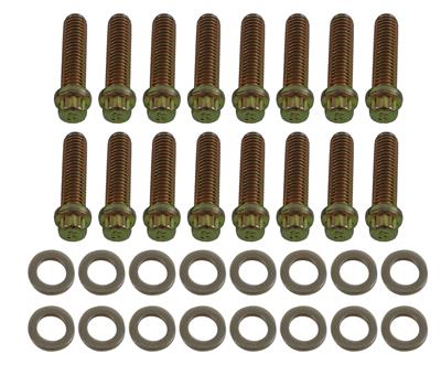 Engine Works 41494 Intake Manifold Bolts 12-Point Head 3/8 in.-16 Thread 1.50 in