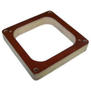 Engine Works 41602 Carburetor Spacer Phenolic 1 in. Thick Open Dominator