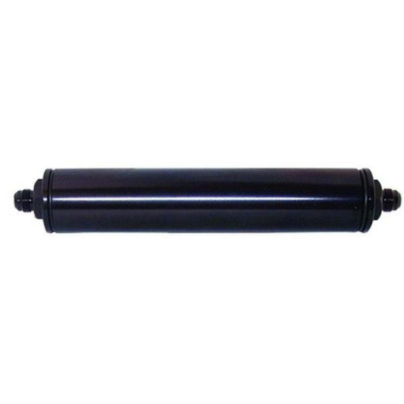 Engine Works 41750 Fuel Filter Inline Mount Billet Aluminum Black Anodized 100