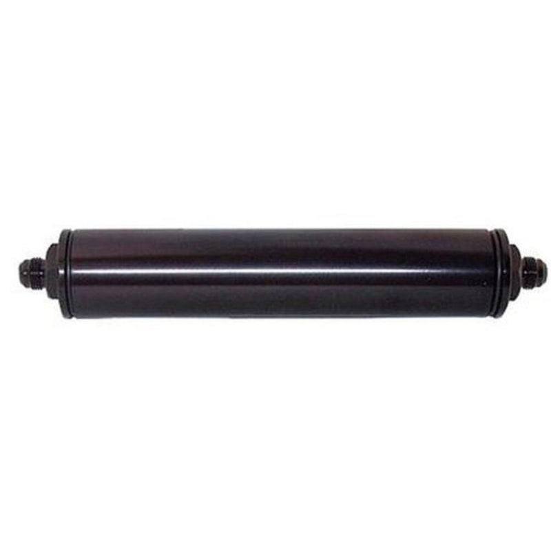 Engine Works 41751 Fuel Filter Inline Mount Billet Aluminum Black Anodized 120