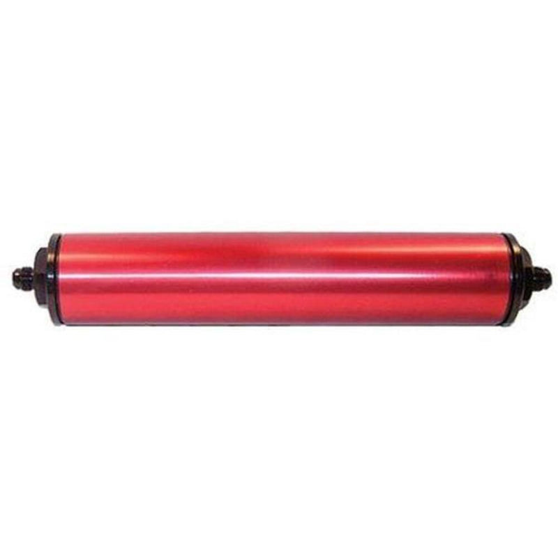 Engine Works 41752 Fuel Filter Inline Mount Billet Aluminum Black Anodized 120