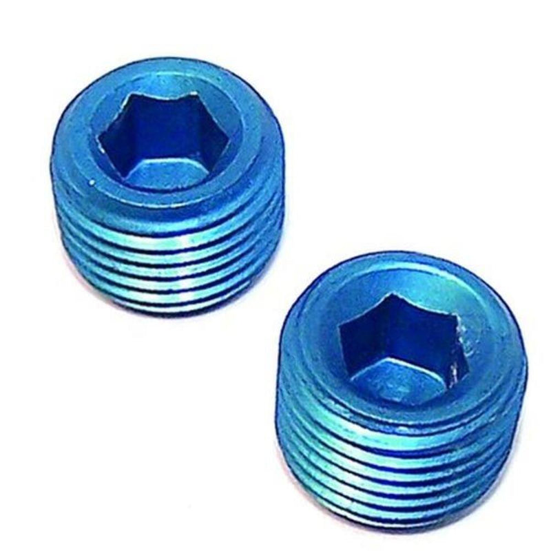 Engine Works 420337 Fittings Internal Allen Head Pipe Plug 3/8 in. NPT Aluminum
