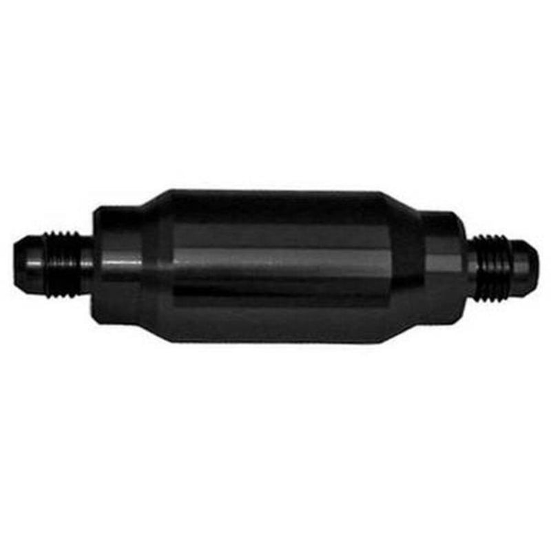 Engine Works 42770 Fuel Filter Inline Mount Billet Aluminum Black Anodized 40