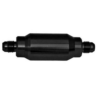 Engine Works 42770 Fuel Filter Inline Mount Billet Aluminum Black Anodized 40